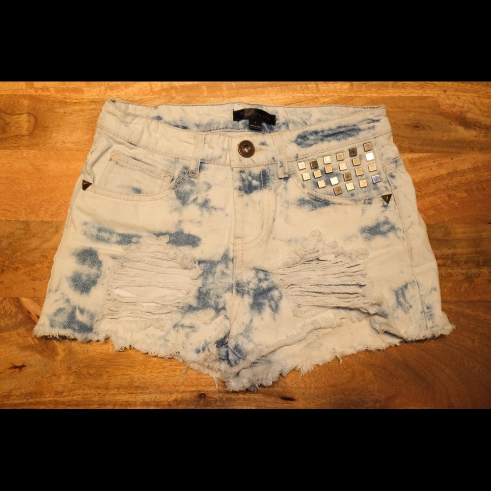 High waisted shorts